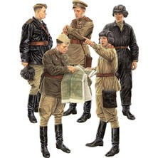 Miniart 35365 1:35 Saha Briefigindeki Sovyet Görevliler. Özel Üretim
