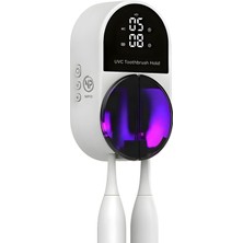 NPO LED Ekranlı Otomatik Açılan Şarjlı Fırça Tutucu ve Uv Sterilizatör
