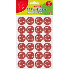 Dadya Milla Ddy Simli Eva Sticker Ay ve Yıldız 24'lü Sticker Mil
