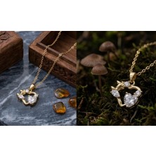 Orluxia The Wings Serisi Kalp Atışı Kolye