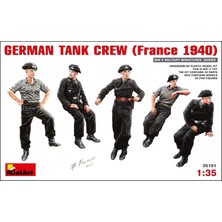 Miniart 35191 – Modellbausatz German Tank Crew (France 1940)