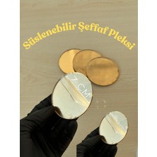 Dekorvia 7 cm Çapında ve 2,8 mm Kalınlığındadır ; - 25 Adetlik Set Halinde Satılan Bu Ürün Nişan, Nikah, Sünnet Gibi Özel Günler Için Mükemmel Bir Seçenektir; Istenilen Renge Boyanabilir.