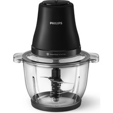 Philips 3000 Serisi Doğrayıcı – Powerchop Teknolojisi, 500W Motor, 2l Kapasite, Çift Hız Ayarı, Bula