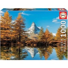 Educa 1000 Parça Sonbahar'da Matterhorn Dağı Puzzle