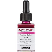 Schmincke Aero Color Professional Akrilik Airbrush Mürekkebi 28 ml 304 Primary Magenta