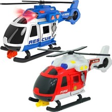 Twin Store Teamsterz Itfaiye Kurtarma Helikopteri