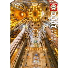 Educa 1000 Parça Sagrada Familia Iç Mekan Görüntüsü Puzzle - Sagrada Familia Interior - 19614