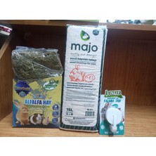 EuroGold Euro Gold Kemirgenler Için Yonca 300 Gr+Kemirgen Talaşı 15 Litre+Jungle Yalama Taşı