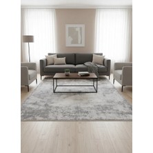 Stil 02988A Mavi Halı 200X290 | Eskitme Efektli Vintage Mavi Halı