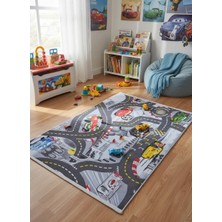 Bellino 5483 Formula Yarış Arabası Erkek Çocuk Halısı 80X150