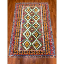 Afgan Halı El Dokuma Afgan Kilim Kök Boya Çift Taraf Kullanım 2.5 Metre Kare