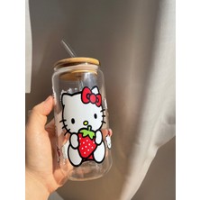 Minnaco Hello Kitty Baskılı Pinterest Temalı Kahve Bardağı Kola Bardağı Içecek Bardağı
