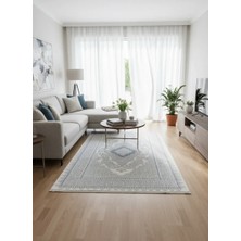 Odak Narin P7068 Gri Mavi Halı 150X220