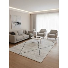 Odak Inci H7396A Açık Mavi Beyaz Halı 150X220