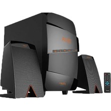 Motto Ticaret Mikado MD-671BT 2+1 40W Rms Siyah Usb+Sd+Fm Destekli Multimedia Bluetooth Speaker Ev Sinema Sistemi