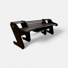 Monodesk Pro Edition Stüdyo Masası Mat Siyah & Antrasit 260 Cm.
