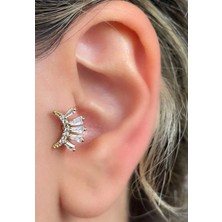 Mimoza Accessories Zirkon Taşlı Tragus Küpe