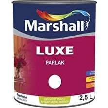 Marshall Parlak Lüxe Yağlı Boya Siyah 0.75LITRE