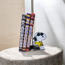 Dekoratif Kitaplık Süsü - Booknook (Snoopy)
