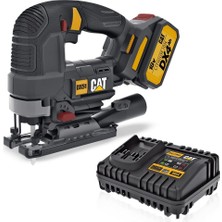 Cat DX51BC 18VOLT 2.0AH Li-Ion Tek Akülü Profesyonel Kömürsüz Dekupaj Testere