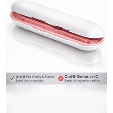 PremiumPort Taşınabilir Şarjlı Diş Fırçası Kabı, Oral B Pro1, Vitality & Starter Uyumlu
