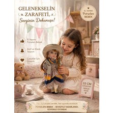 Seymen Bıçakçılık 33 cm Dekoratif Porselen Bebek – Şık Tasarım Hediyelik Koleksiyon Bebek