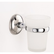 PremiumPort Şeffaf Cam Diş Fırçalık, Şık ve Pratik Kullanım Için Ideal Seçim