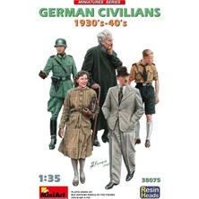 Miniart 38075 1:35 Alman Sivilleri Reçine BAŞLI(1930-40'LAR)
