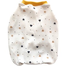 Atelyu Kedi Köpek Kıyafeti Yıldız Desen Kasgorse Atlet Tshirt