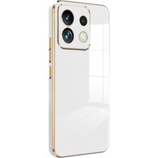 Bucuks Mey Ithalat®   Redmi Note 13 Pro 5g Kılıf Volet Silikon - Beyaz