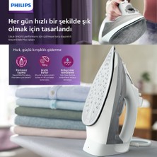 Philips 5000 Serisi Buharlı Ütü 2400W Ergonomik Tasarım ve 160 G Şok Buhar ile Hızlı Ütüleme DST5010/10