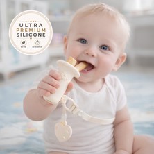 Tgm Baby Minilok Ultra Premium Silikon Rusk Tutucu ve Emzik Askısı