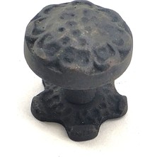 SHC4200 Antika Tarz Dekoratif Pirinç Anıt Mobilya, Çekmece Düğme - 25 Mm, Oksit