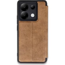 SHC4200 Newface Redmi Note 13 5g Kılıf Flip Cover - Taba