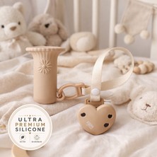 Tgm Baby Minilok Ultra Premium Silikon Rusk Tutucu ve Emzik Askısı