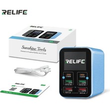 Deep Feeling Relıfe Q4 Çift Pd 72W Akıllı 6-Port Hızlı Şarj Cihazı Akım Ölçer