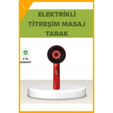 Esplendor Saç Derisi Masaj Tarak Elektrikli Titreşim Kırmızı Işık Terapi 630NM