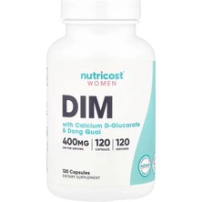 Nutricost Diindolylmethane Dım Women Dong Quai Calcium Glucarate 400MG 120 Caps
