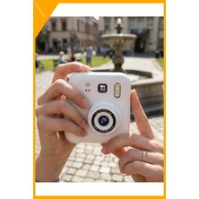 Esplendor Dijital Baskılı Çocuk Kamera Fotoğraf Makinesi 5 Kalem 4 Kağıt Rulo Hediyeli