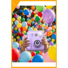 Esplendor Çocuk Kamerası Anında Fotoğraf Baskı Termal Teknoloji 4 Rulo Kağıt 5 Kalem Hediyeli