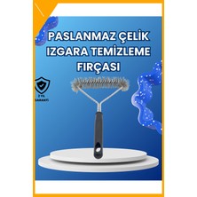 Esplendor Izgara Temizleme Fırçası Paslanmaz Çelik Tel Mangal Barbekü