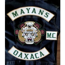 Mayans Mc Patch Set