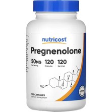 Nutricost Pregnenolone Brain & Cognitive 50 Mg 120 Capsules