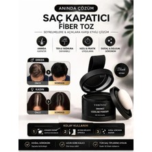 Perarise Saç Kapatıcı Yeni Nesil Saç Dolgunlaştırıcı Siyah Pudra | Seyrek Sakal Saçlar için Saç Fiberi | Saç Ve Beyaz Kapatıcı Suda beÇıkmaz beyaz saç kapatıcı