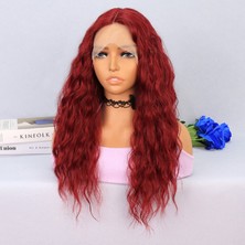 Handmade Tam Peruk Yeni Nesil Fiber Isıya Dayanıklı Nefes Alabilen Baby Taban