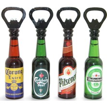 Selfbuysell Mini Içecek Şişesi Tasarımlı Magnetli Şişe Açacağı - Model 1