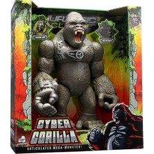 Lanard Toys Jurassic Clash Mega Canavar Siber Goril Figürü
