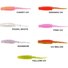 Ryuji Rock Worm 4 cm Kokulu Silikon Yem