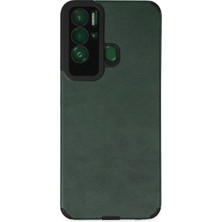 Selfbuysell Tecno Pova Neo Kılıf Loop Deri Silikon - Yeşil