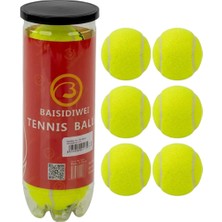 Selfbuysell Tenis Topu 6’lı Set Antrenman ve Maç Için Dayanıklı Toplar